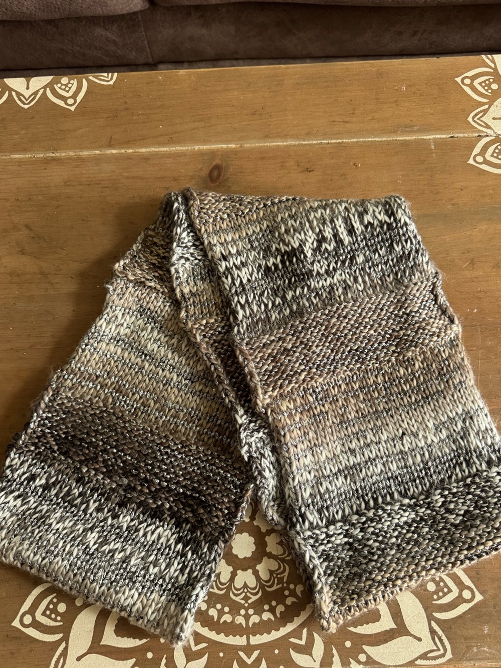 The Limited brown and cream marled Knit Sweater